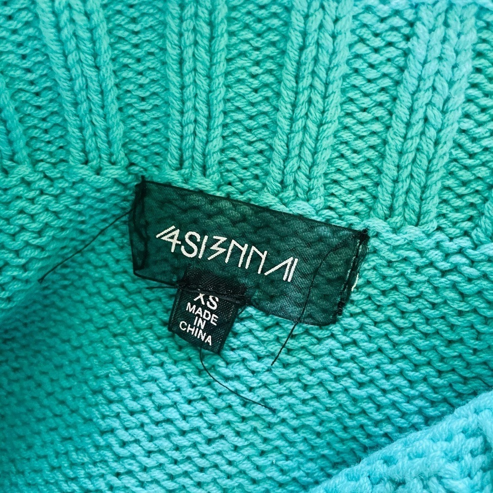 4SIENNA Teal Embroidered Sweater Set - Picture 7 of 12